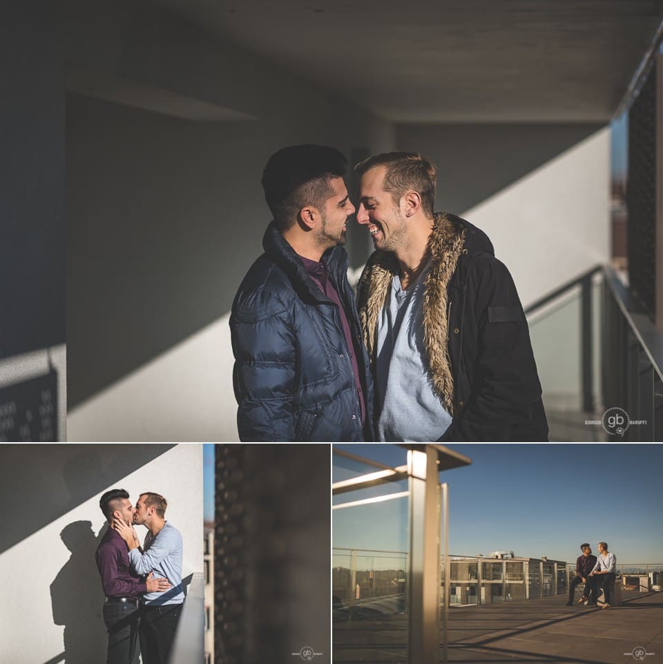 samesex engagement a Milano