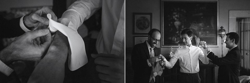 Servizi fotografici per il tuo matrimonio: lo sposo. Vestizione dello sposo