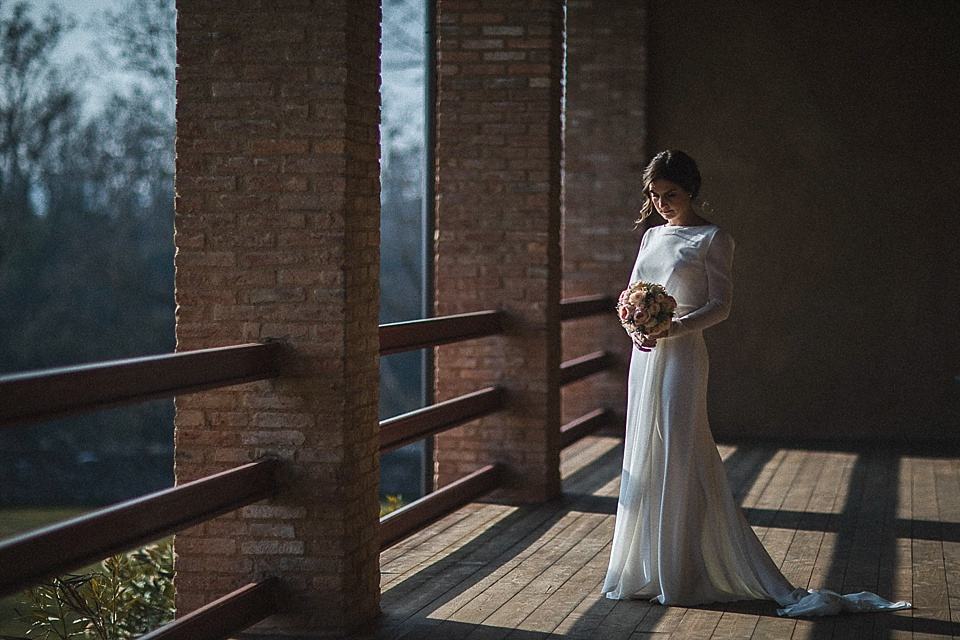 Ritratto della sposa a colori Ritratto della sposa a colori