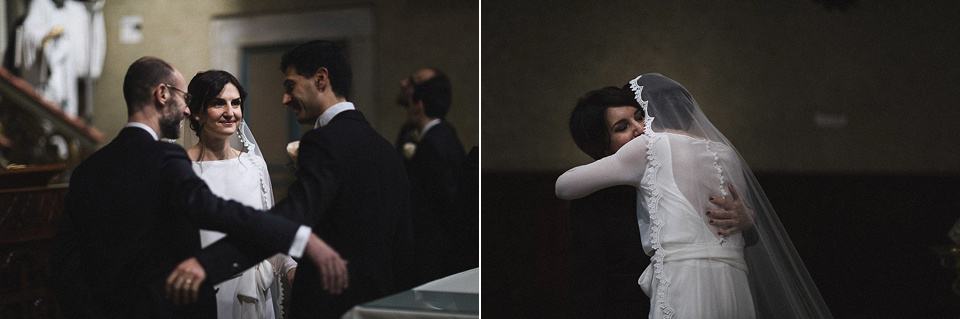 Gli abbracci delle persone importanti, matrimonio a Brescia Gli abbracci delle persone importanti, matrimonio a Brescia
